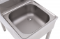 Preview: Gastro Handwasch-Ausgussbecken 50x70x85 cm