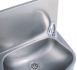 Preview: Handwaschbecken halbrunde Form BxTxH 48x35x22cm
