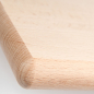 Preview: Schneidbrett aus Holz, 500 x 300 x 20 mm (BxTxH)