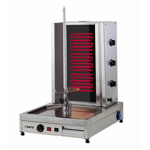 Dönergrill / Gyrosgrill Elektro für 40kg Fleisch