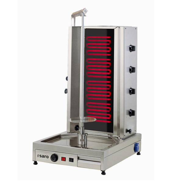 Dönergrill / Gyrosgrill Elektro für 80kg Fleisch