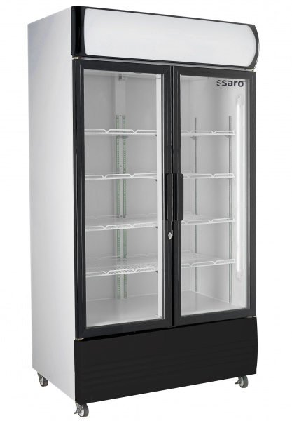 Gastro Glastürkühlschrank mit 2 Türen Canopy GTK 580