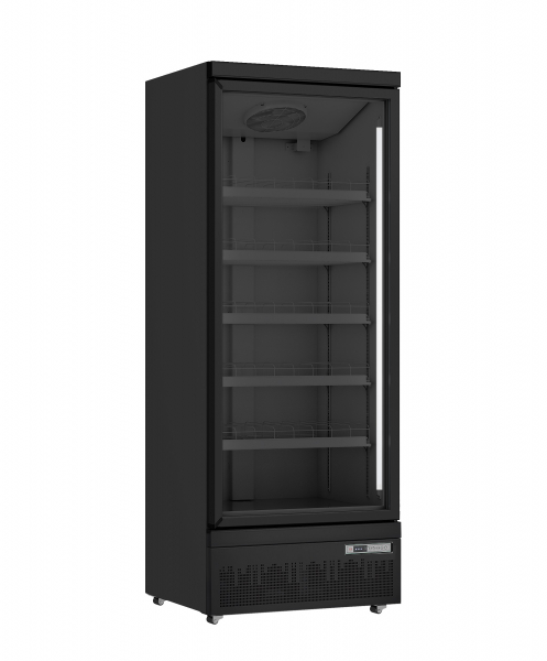 Glastürkühlschrank GTK 600 PRO, schwarz