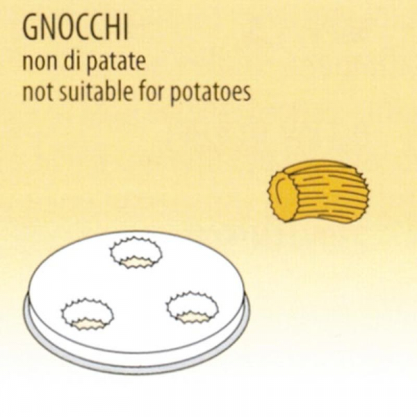Nudelform Gnocchi für Nudelmaschine NM 15