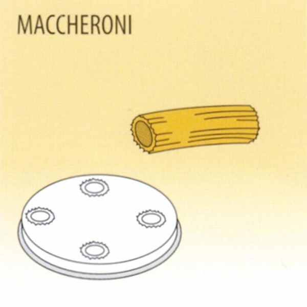 Nudelform Maccheroni für Nudelmaschine NM 15