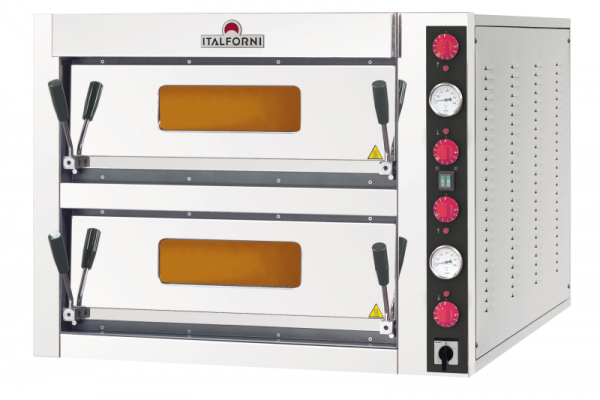 Pizzaofen Allround 4+4 für 4+4 Pizzen ø33cm elektro 9 kW