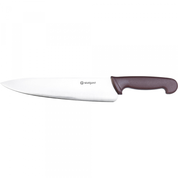 Stalgast Kochmesser, HACCP, Griff braun, Edelstahlklinge 25 cm