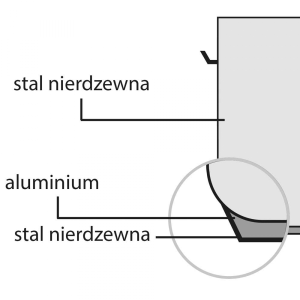 Suppentopf mittelhohe Form, mit Deckel, Ø 320 mm, Höhe 200 mm, 16,1 Liter