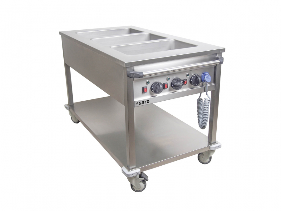 Gastro Bain Marie Wagen BT-2 kurzseitige Bedienung