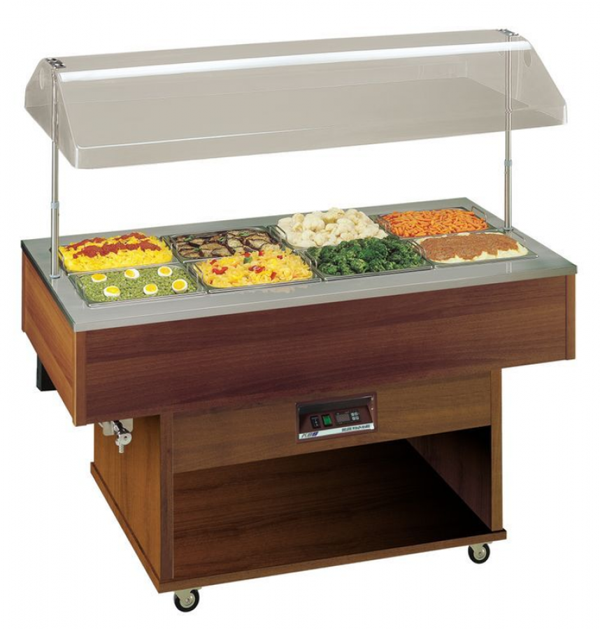 Bain-Marie Delizie mit manueller Haube