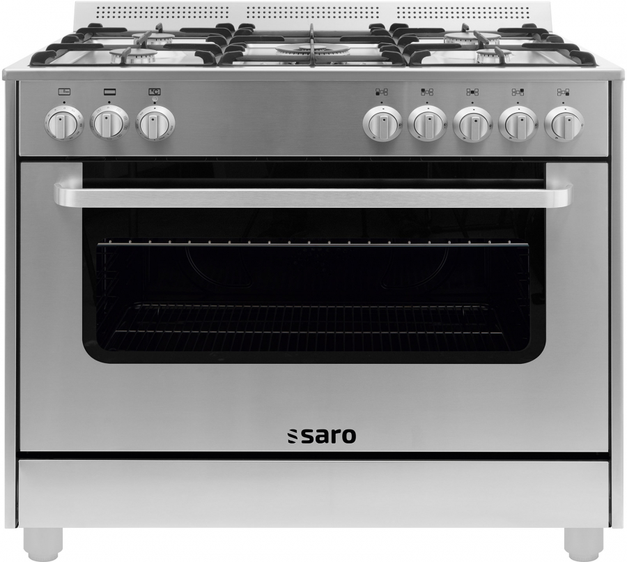 Gastro Herd mit Backofen Gas/Elektro TS95C61LX