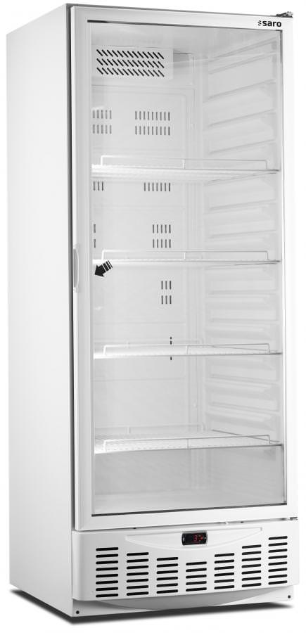 Gastro Kühlschrank mit Glastür MM5 PV, weiß