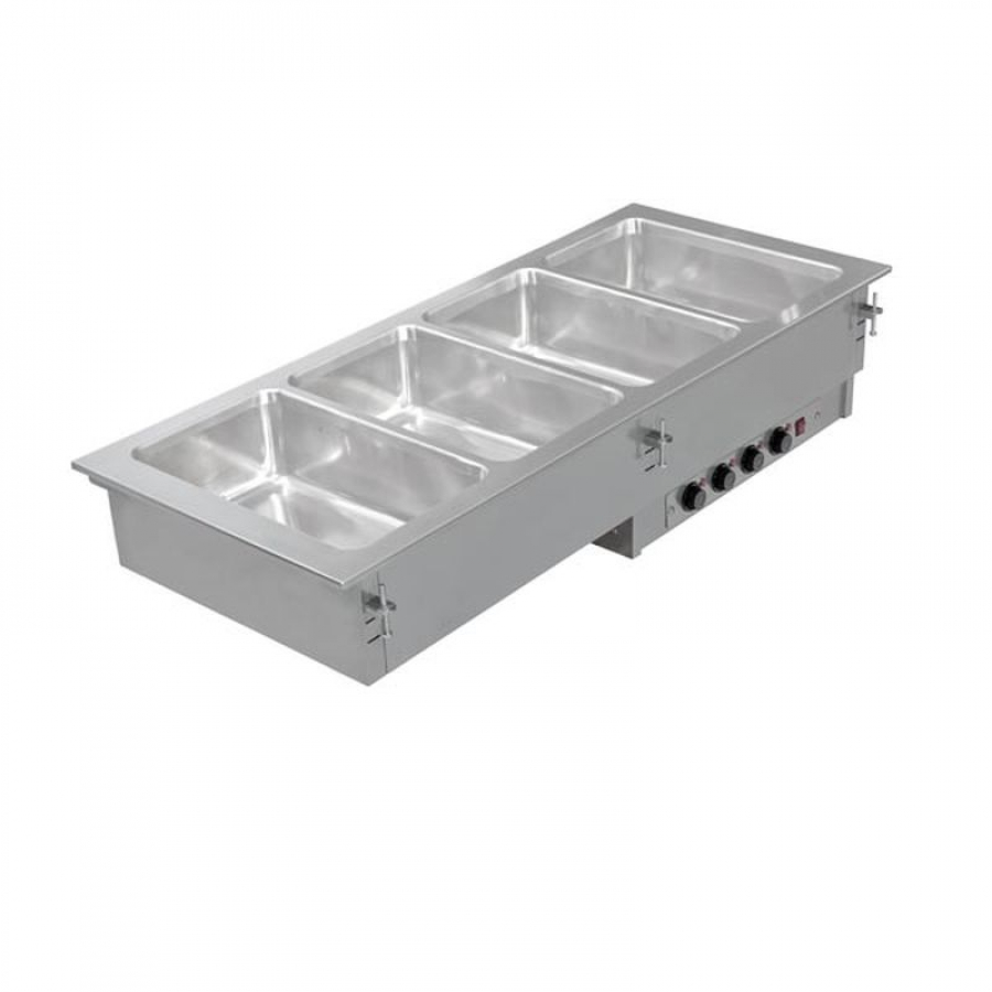 Einbau Bain Marie 4x GN 1/1 mit getrennt regelbaren Becken