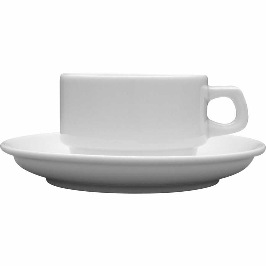 Untertasse für Kaffeetasse aus der Porzellanserie Kaszub/Hel, Ø 150 mm