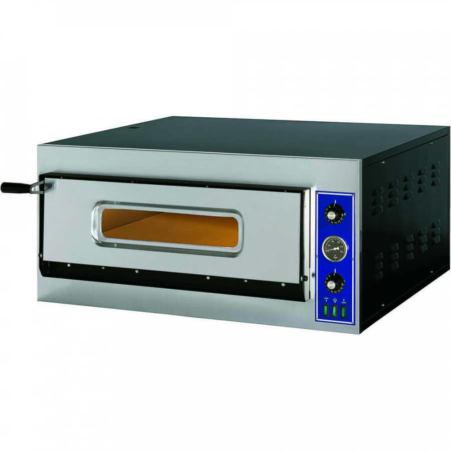 GGF Pizzaofen E-Start Line mit einer Kammer, für 4 Pizzen à 320 mm, 4,2 kW, 900x785x420 mm (BxTxH)