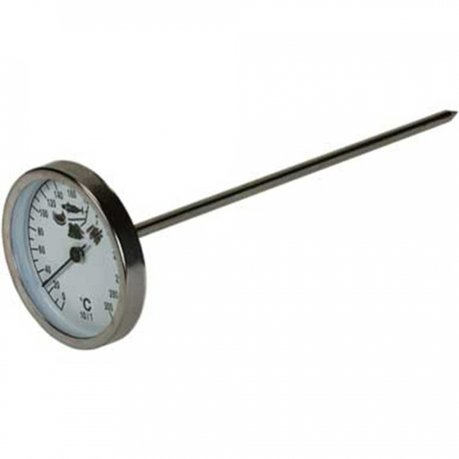 Einstech-Thermometer, Temperaturbereich 0 °C bis 300 °C