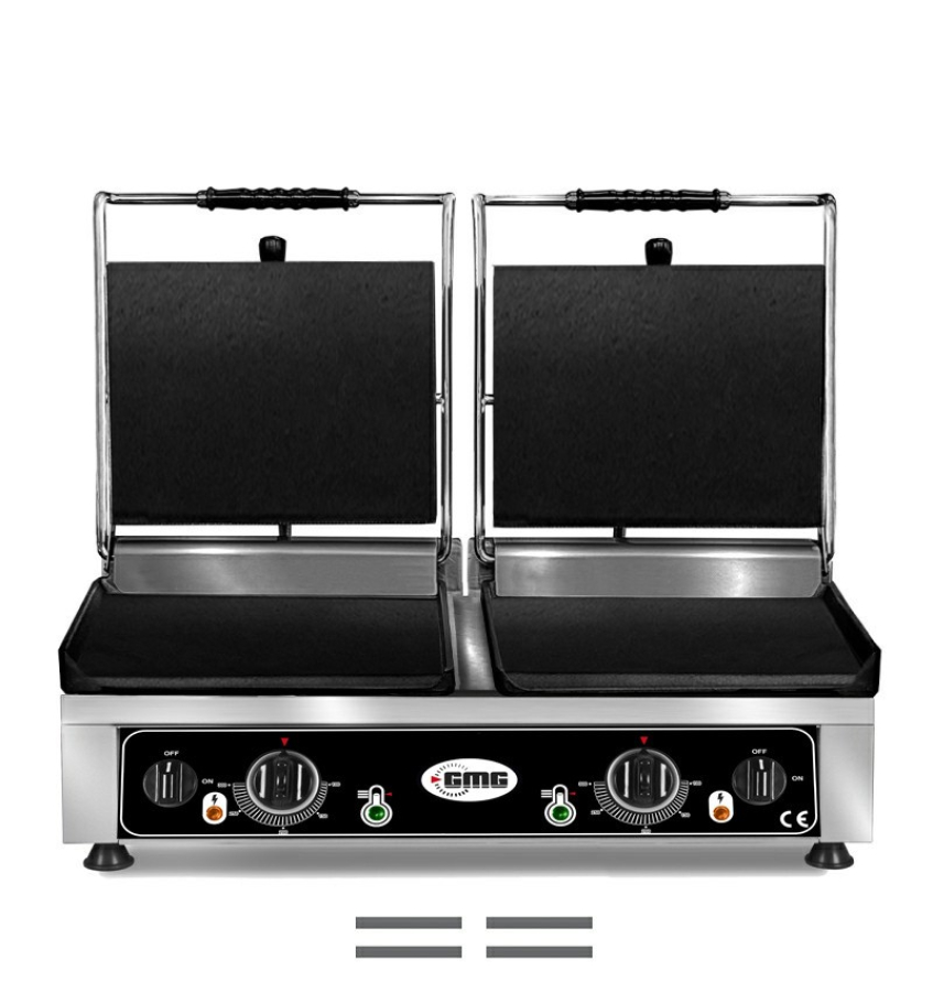 GMG Doppel-Kontaktgrill KG2735DGG oben&unten glatt